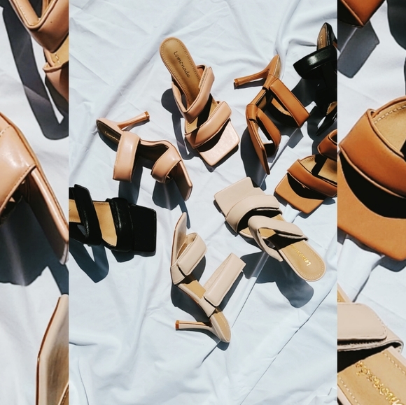 π¨LAST CHANCE// Pink heel Sandal - Picture 2 of 5